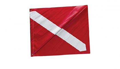 DIVER DOWN FLAG 20"X24"