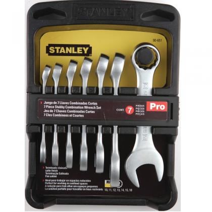 7PCS METRIC STUBBY WRENCH SET