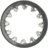 43788-G 3/8 SS INT TOOTH