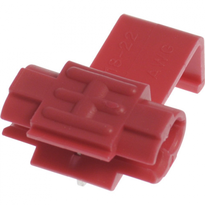 22-18 SNAP SPLICE RED