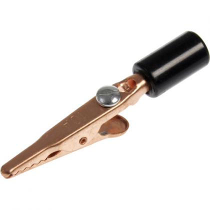 COPPER INSULATED CLIP-BLACK