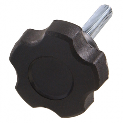 55445-H FLT KNOB MALE 1.72"