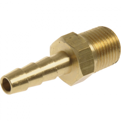 3/16IDX1/8NPT BRASS HOSE BARB