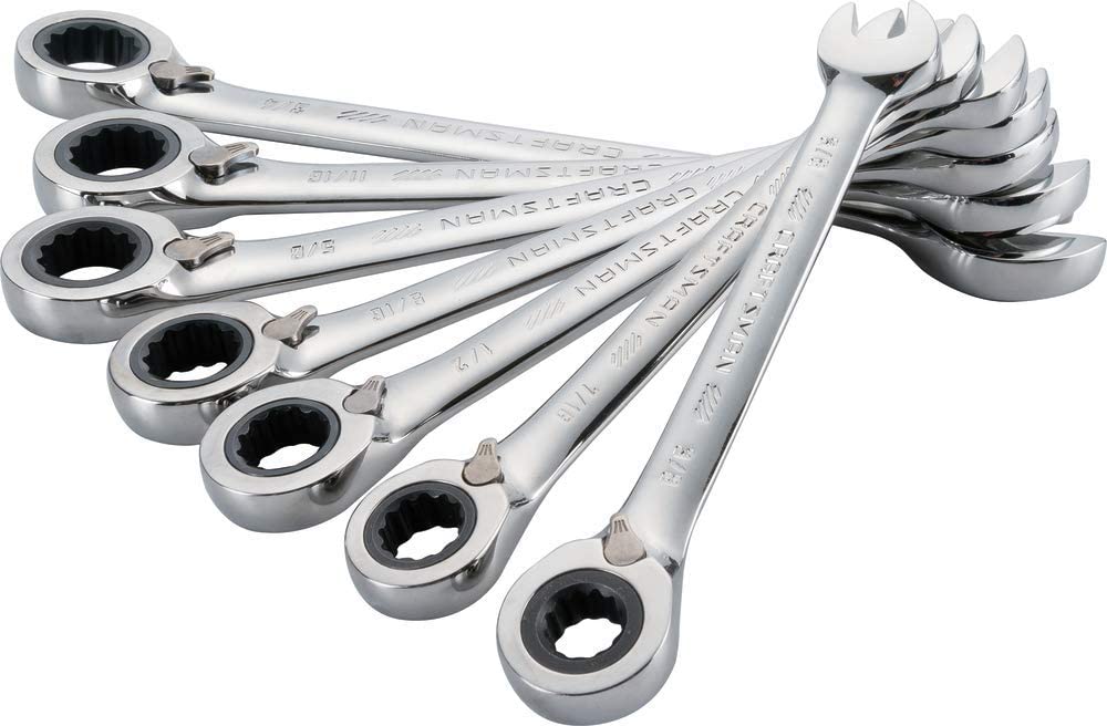 CM REVERS FLEX RATCH WRENCH SET