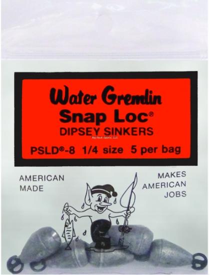 PSLD-8 SZ1/4 SL SINKER - WATER G