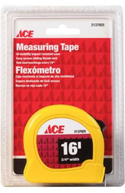 MEASURE TAPE 3/4" X 16'