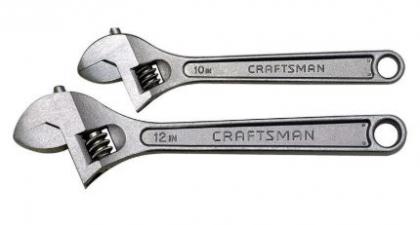 CM WRENCH ADJUSTABLE 2PC