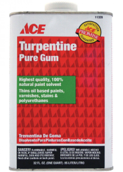 TURPENTINE PURE GUM QT.