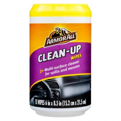 CLNUP WIPES 15CT ARMRALL