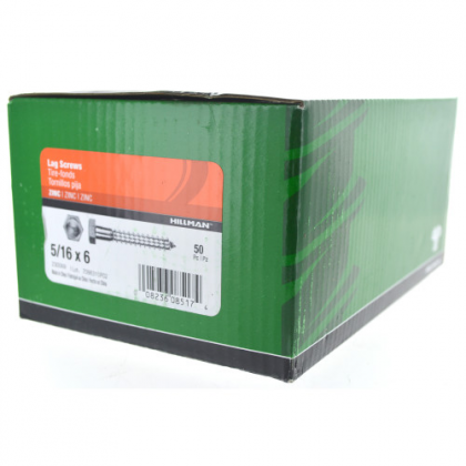 5/16X6 HLB2   (50/BOX)